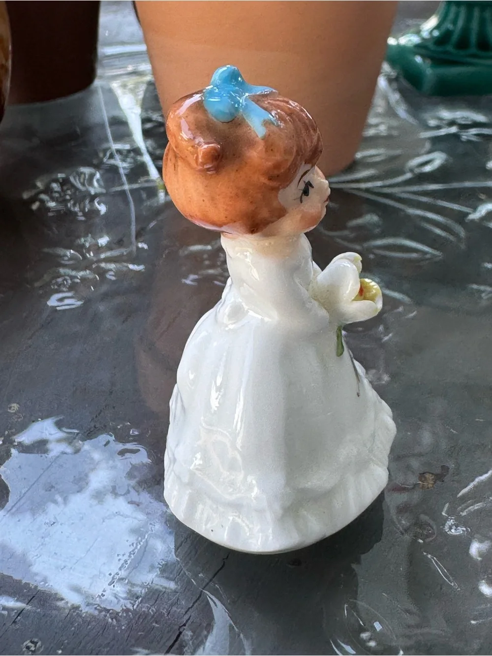 Vintage 1950’s Napco May Birthday Girl of the Month Miniature Porcelain Figurine